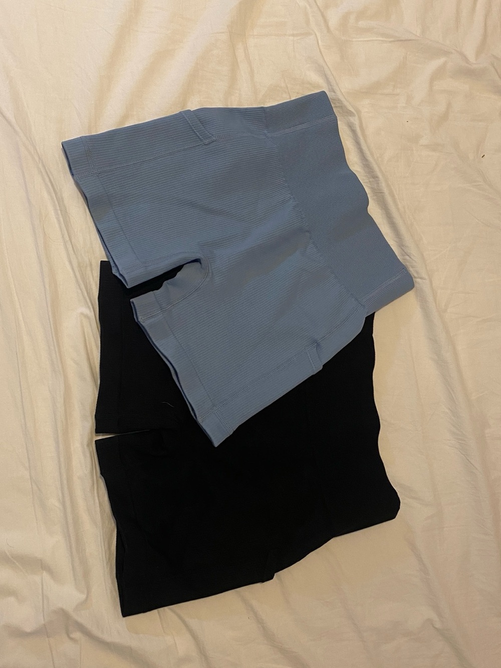 SOLD
Women's Ribbed Light Blue Active Shorts